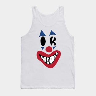 Less Creepy Okay Boomer Clown Tank Top